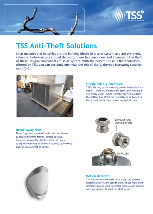 TSS Anti Theft Solutions