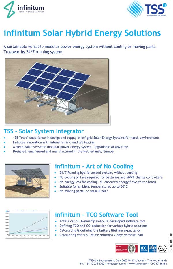 Infinitum solar hybrid energy solutions