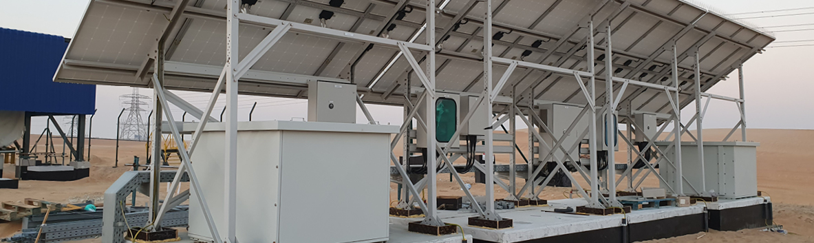 TSS levert 151 solar power systems aan ADNOC verzekerd met ABB technologie